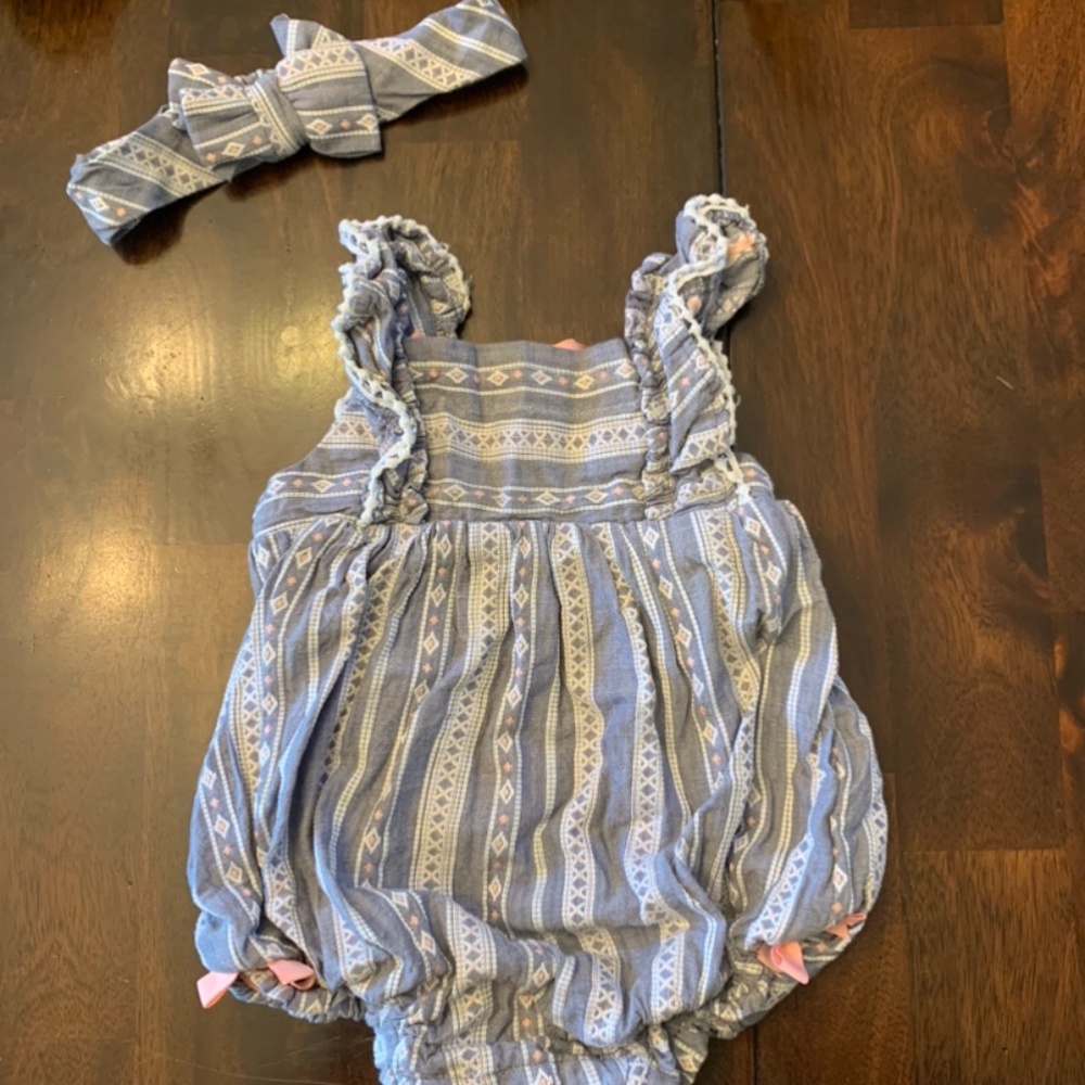 Tommy Bahama Baby Girl’s Romper 6-9 Months
